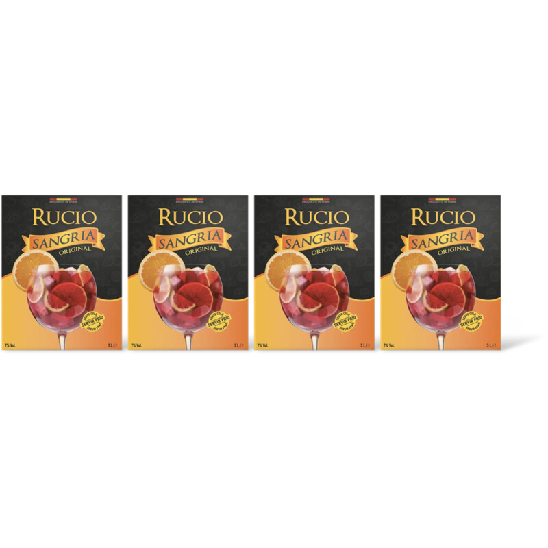 Rucio Sangria Bag in Box 4-pack