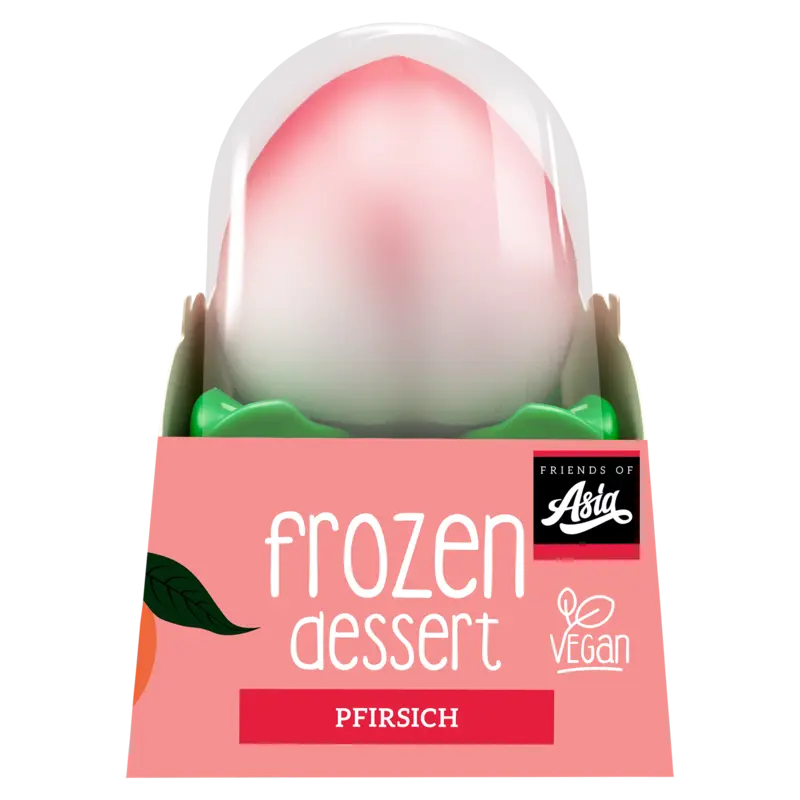 Frozen peach