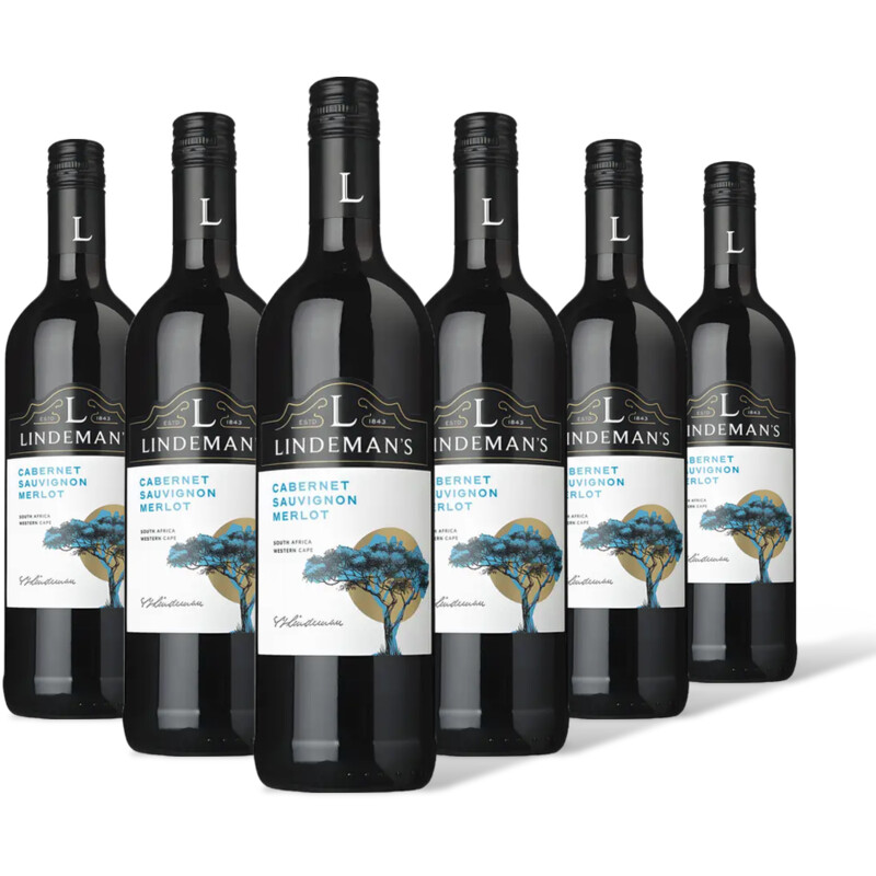 Lindeman's SA cabernet sauvignon merlot 6 flessen