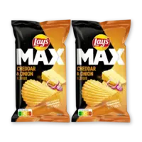 Lay's Max cheddar & onion 2-pack