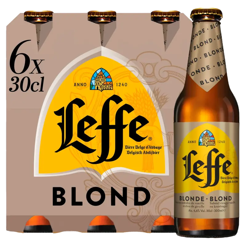 Blond abdijbier 6-pack
