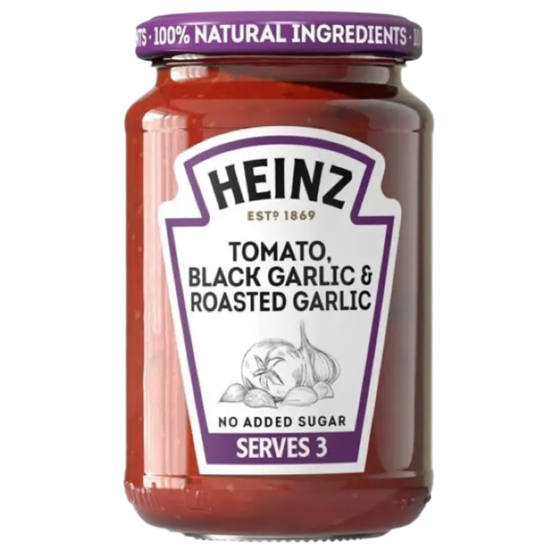 Heinz Pastasaus roasted black garlic