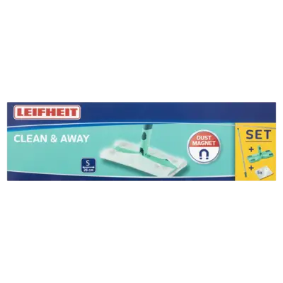 pdp-image-Leifheit Vloerwisser set clean&away 5 stofdoekjes
