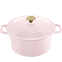 Lifegoods Cast iron rasserole 26cm 5,7 liter lila
