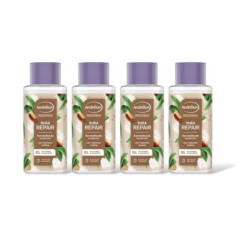 Andrélon Shea strong repair shampoo 4-pack