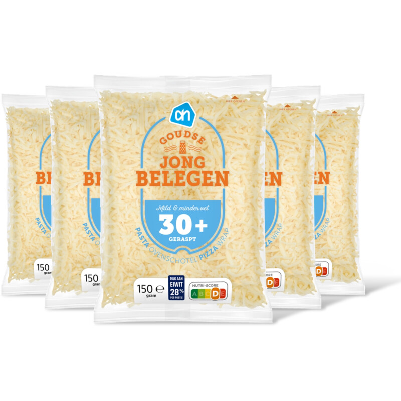 AH Goudse jong belegen 30+ geraspt 5-pack