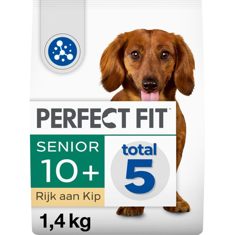 Een afbeelding van Perfect fit Senior hondenbrokken kleine hond - kip