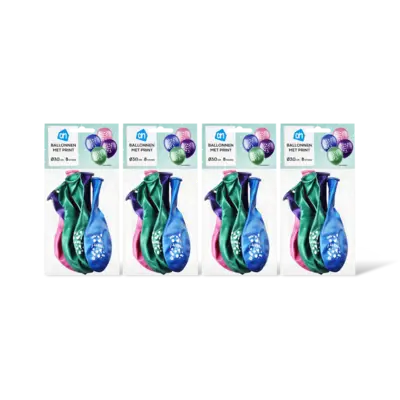 pdp-image-AH Ballonnen met print 4-pack