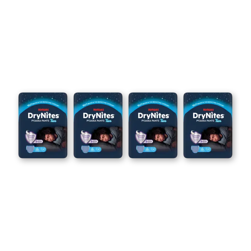 DryNites luierbroekjes jongen 13+ jr 4pk