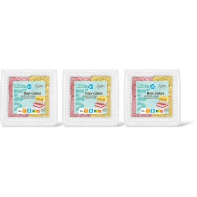 pdp-image-AH Glutenvrij Raw cakes aardbei en passievrucht ma 3pk