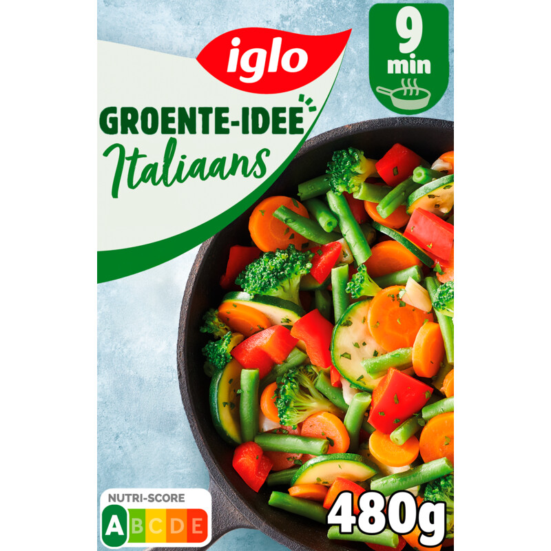 Iglo Roerbak groente idee italiaans