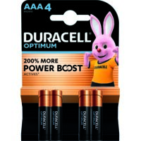 Een afbeelding van Duracell Optimum AAA batterijen