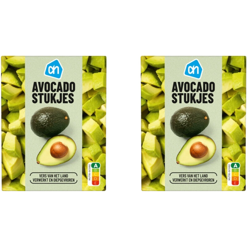 Een afbeelding van AH Avocado stukjes 2-pack