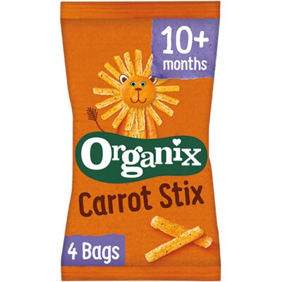 pdp-image-Organix Maïs sticks met wortel 4-pack 10m+