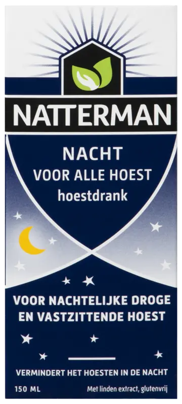 Natterman Nacht voor alle hoest volwassenen
