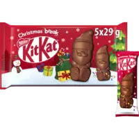 Kitkat Melkchocolade kerstman 5-pack