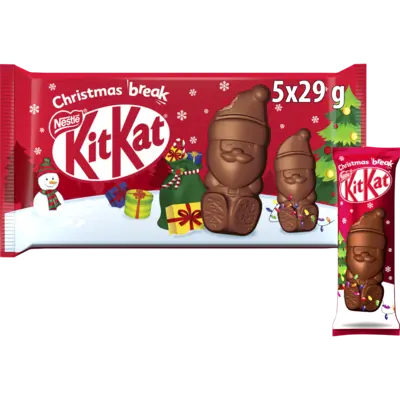 pdp-image-Kitkat Melkchocolade kerstman 5-pack