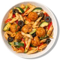 Een afbeelding van AH Verse penne scharrelkip gehaktballetjes