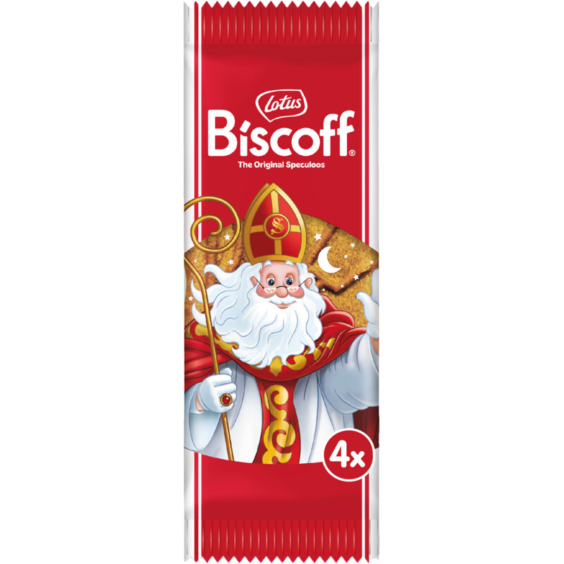 Een afbeelding van Lotus Biscoff Speculoos klaasmannen bel