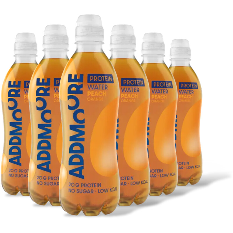 Addmoore Protein Water Peach 6-pack