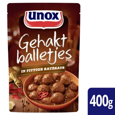 pdp-image-Unox Gehaktballetjes in pittige satésaus