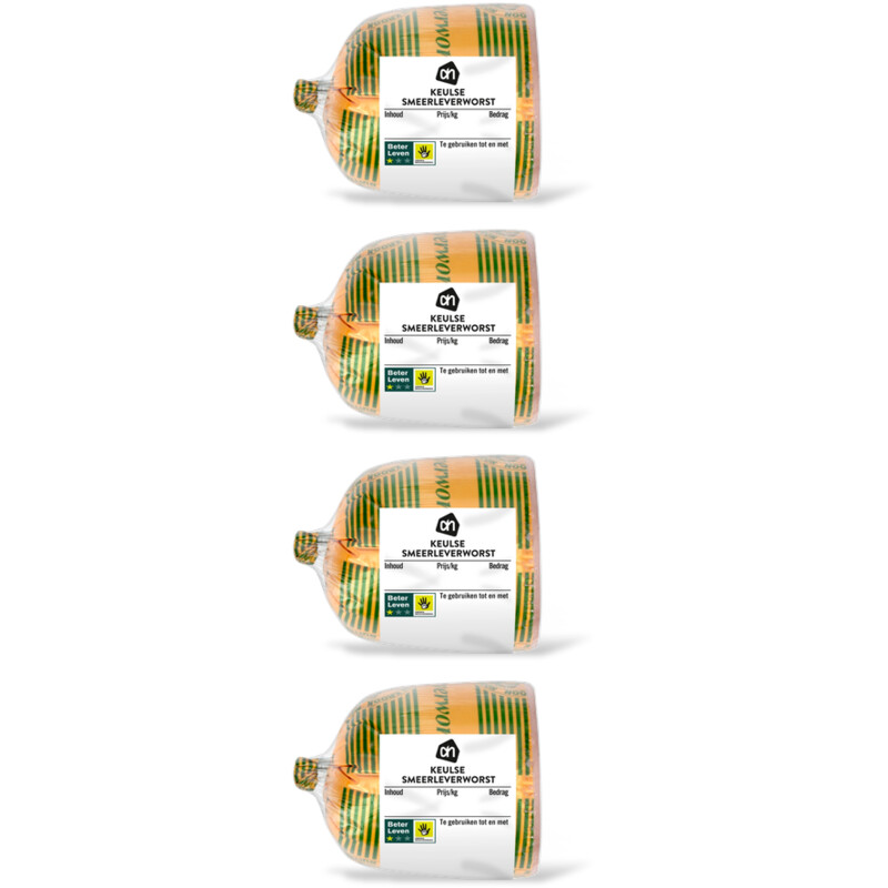 AH Keulse smeerleverworst 4-pack