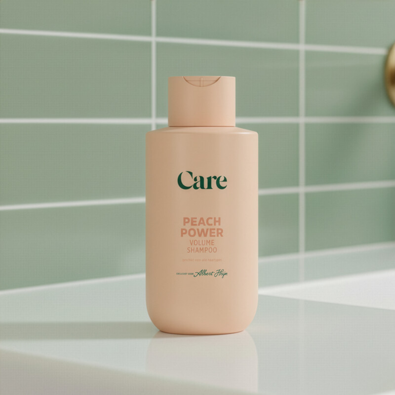 Een afbeelding van Care peach volume shampoo