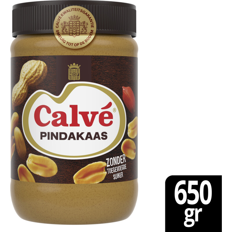 Een afbeelding van Calvé Pindakaas pot