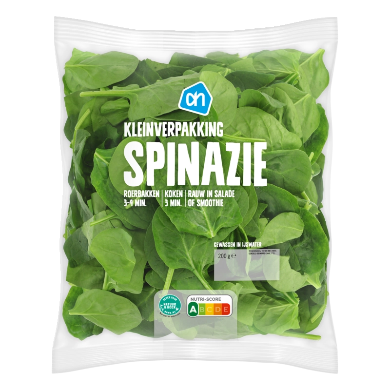 AH Spinazie kleinverpakking