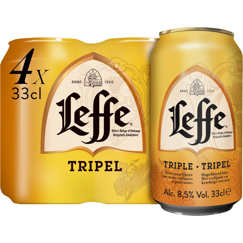 Leffe Tripel abdijbier 4-pack