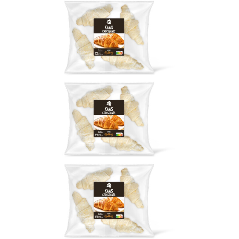 AH Kaas croissants 3-pack
