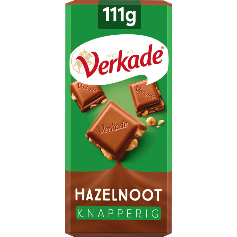 Een afbeelding van Verkade Tablet melk hazelnoot