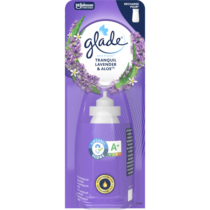 Een afbeelding van Glade Sense & spray lavender navulling
