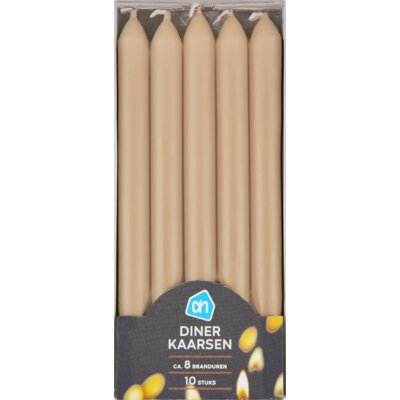 pdp-image-AH Dinerkaarsen beige 8 uur