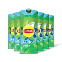 Lipton Ice tea green zero sugar 6-pack