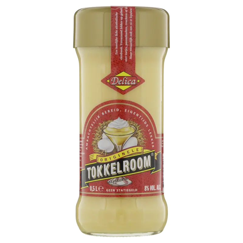 Delica - Originele Tokkelroom - 500ML