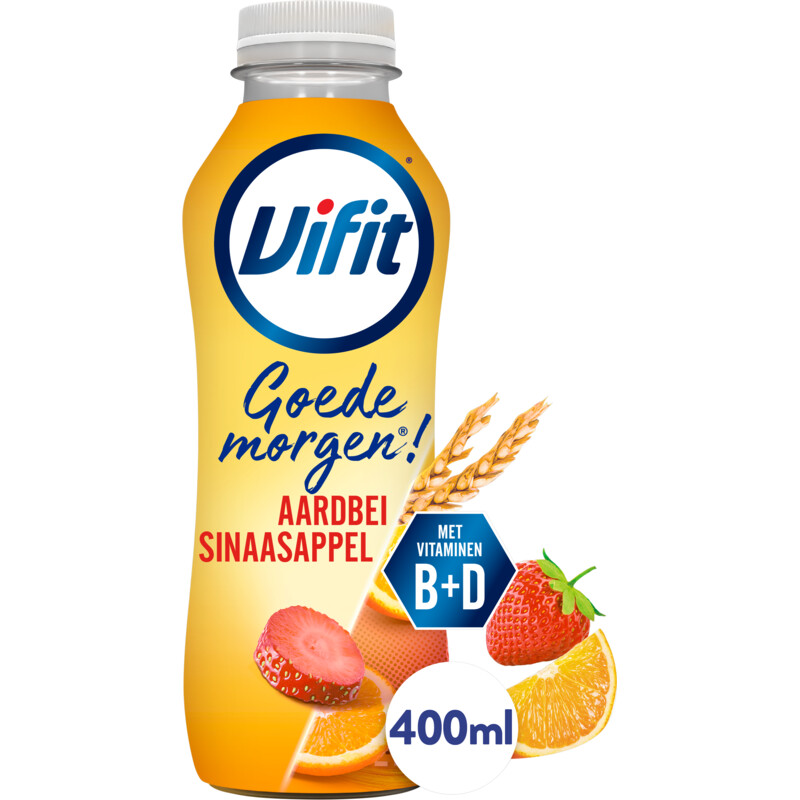 Een afbeelding van Vifit Goedemorgen aardbei sinaasappel