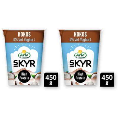 pdp-image-Arla Skyr kokos yoghurt 0% vet 2-pack