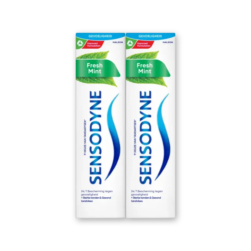 Sensodyne Fresh mint tandpasta 2-pack