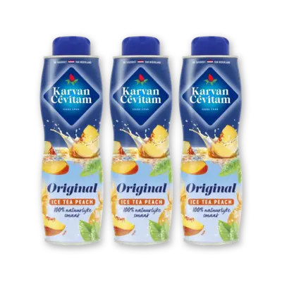 pdp-image-Karvan Cévitam Original ice tea peach siroop 3-pack