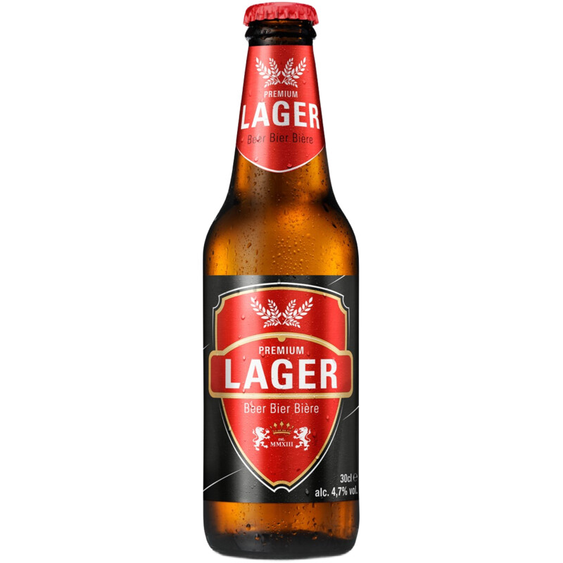 Een afbeelding van Premium Lager Premium lager 0,3lt fles