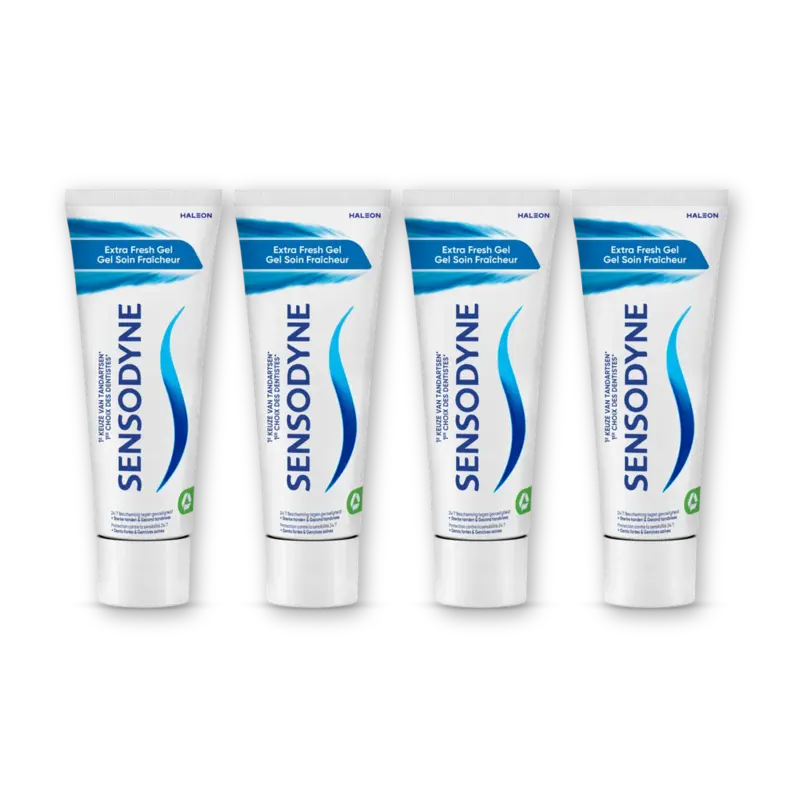 Sensodyne Extra fresh gel tandpasta 4-pack