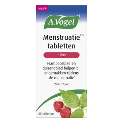 pdp-image-A.Vogel Menstruatie tabletten + ijzer