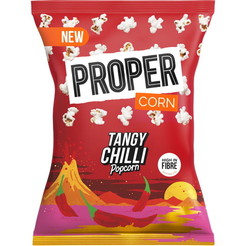 Een afbeelding van Proper Tangy chilli popcorn