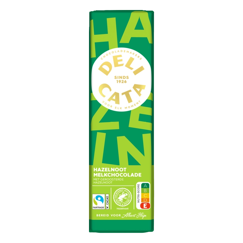 Reep melkchocolade hazelnoot