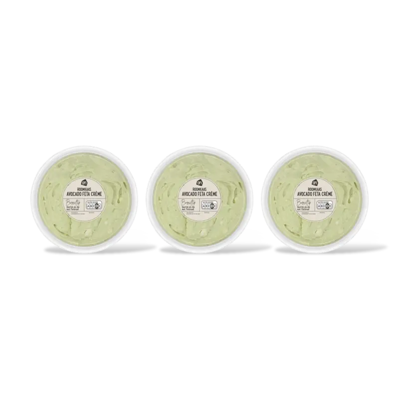 Roomkaas avocado feta crème 3-pack