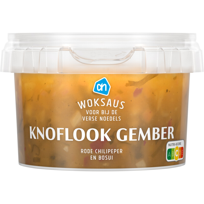 Een afbeelding van AH Woksaus gember knoflook