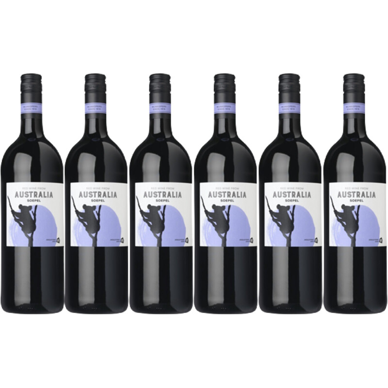 Een afbeelding van AH Soepele Australische rood 6-pack