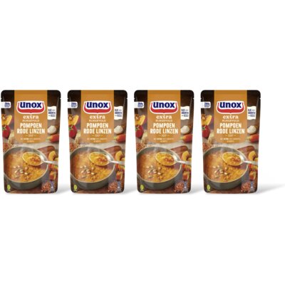 pdp-image-Unox Pompoen rode linzensoep 4-pack