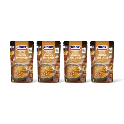 pdp-image-Unox Pompoen rode linzensoep 4-pack
